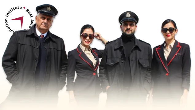 Air India Cadet Pilot Program Webpage Image with Pilots