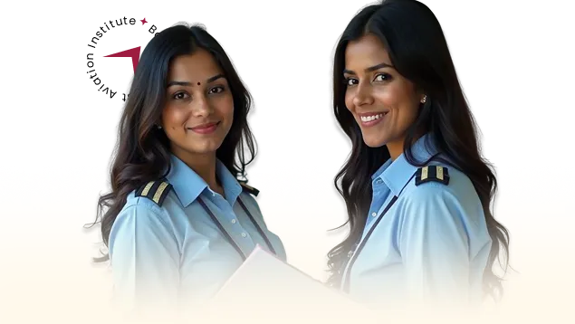 Cadet Pilot Program 2 Women Smiling for the Camera Generated by AI